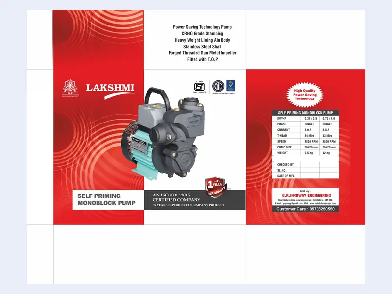 Lakshmi wrapper design