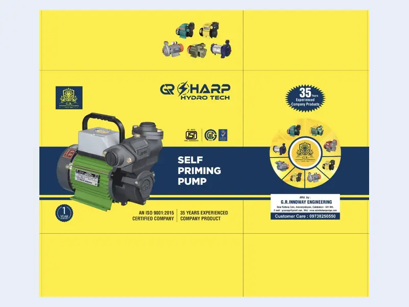 Sharp Hydro Teck wrapper design